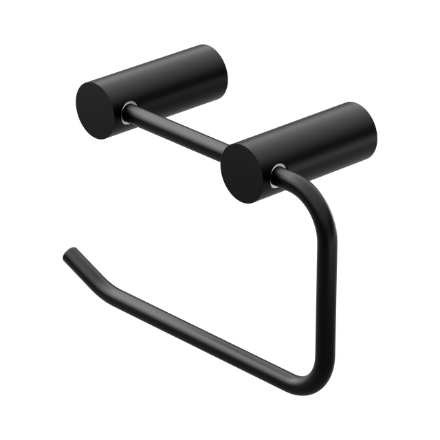 An image of Nero Tapware New Mecca Toilet Roll Holder Matte Black