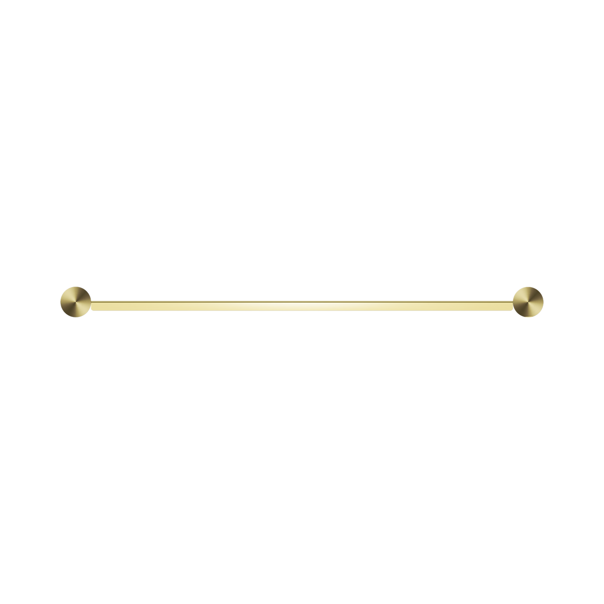 An image of Nero Tapware New Mecca Metal Shower Shelf Brushed Gold