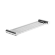 An image of Nero Tapware New Mecca Metal Shower Shelf Chrome