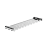 An image of Nero Tapware New Mecca Metal Shower Shelf Chrome