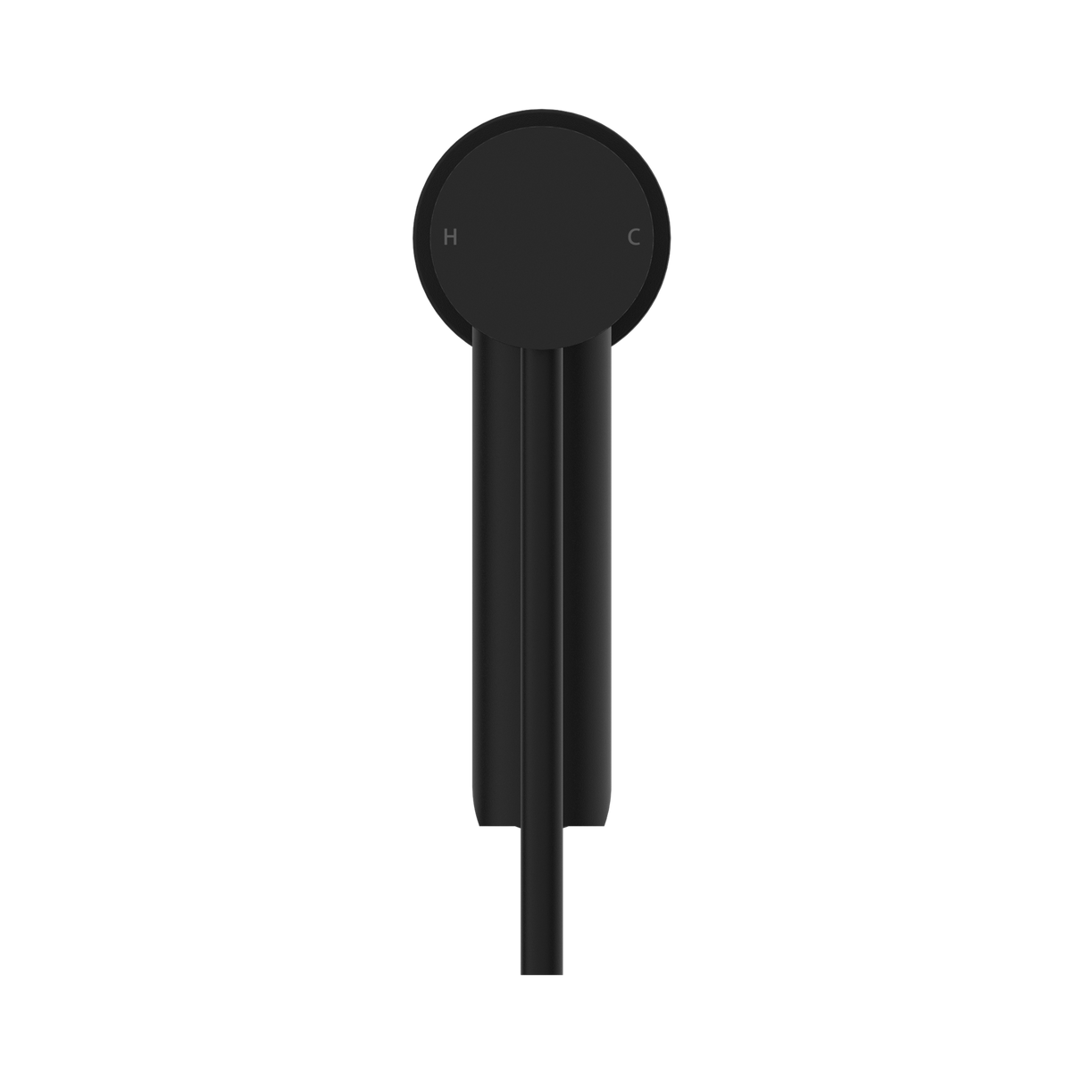An image of Nero Tapware Dolce Care Basin Mixer Matte Black
