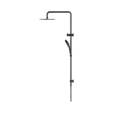 An image of Nero Tapware Round Twin Shower Gun Metal