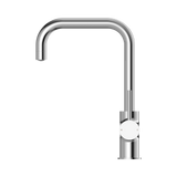 An image of Nero Tapware Dolce Kitchen Mixer Square Shape Chrome