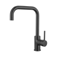 An image of Nero Tapware Dolce Kitchen Mixer Square Shape Matte Black