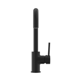 An image of Nero Tapware Dolce Kitchen Mixer Square Shape Matte Black