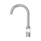 An image of Nero Tapware Dolce Kitchen Mixer Gooseneck Chrome