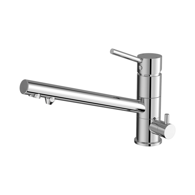 An image of Nero Tapware Dolce Three-Way Kitchen Mixer Chrome