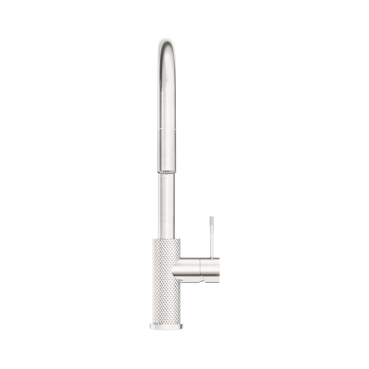 An image of Nero Tapware Opal Pull Out Sink Mixer With Vegie Spray Function Brushed Nickel