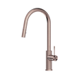 An image of Nero Tapware Opal Pull Out Sink Mixer With Vegie Spray Function Brushed Bronze