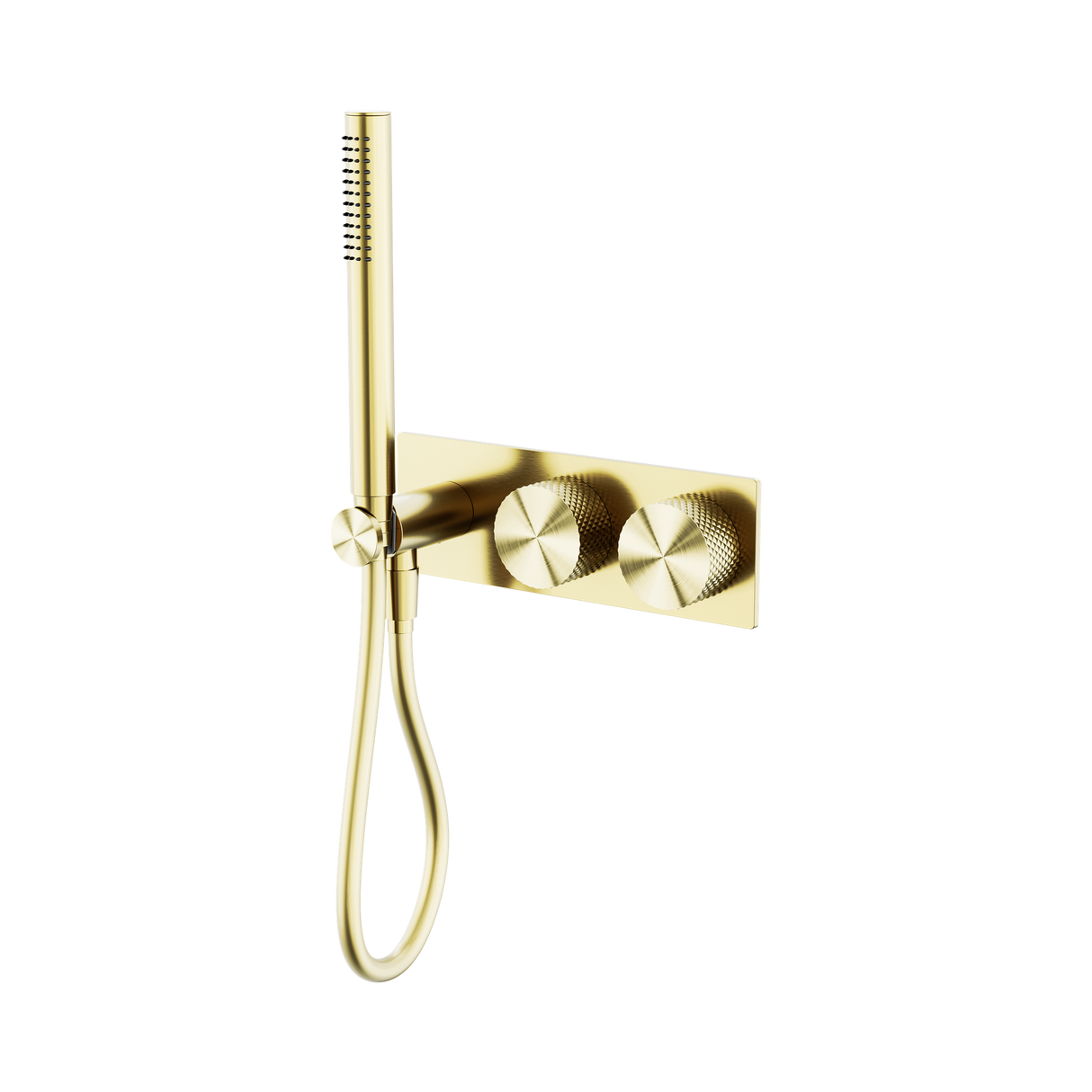 An image of Nero Tapware Opal Progressive Shower System Brushed Gold