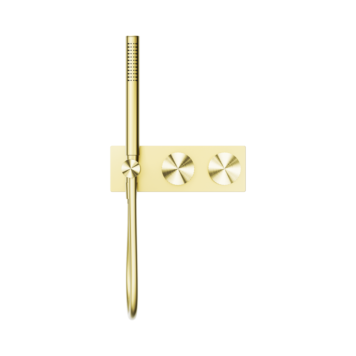 An image of Nero Tapware Opal Progressive Shower System Brushed Gold