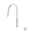 An image of Nero Tapware Opal Progressive Pull Out Kitchen Set Brushed Nickel