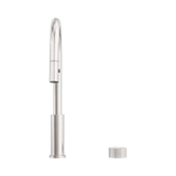 An image of Nero Tapware Opal Progressive Pull Out Kitchen Set Brushed Nickel