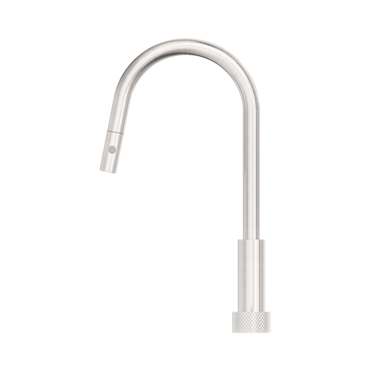 An image of Nero Tapware Opal Progressive Pull Out Kitchen Set Brushed Nickel