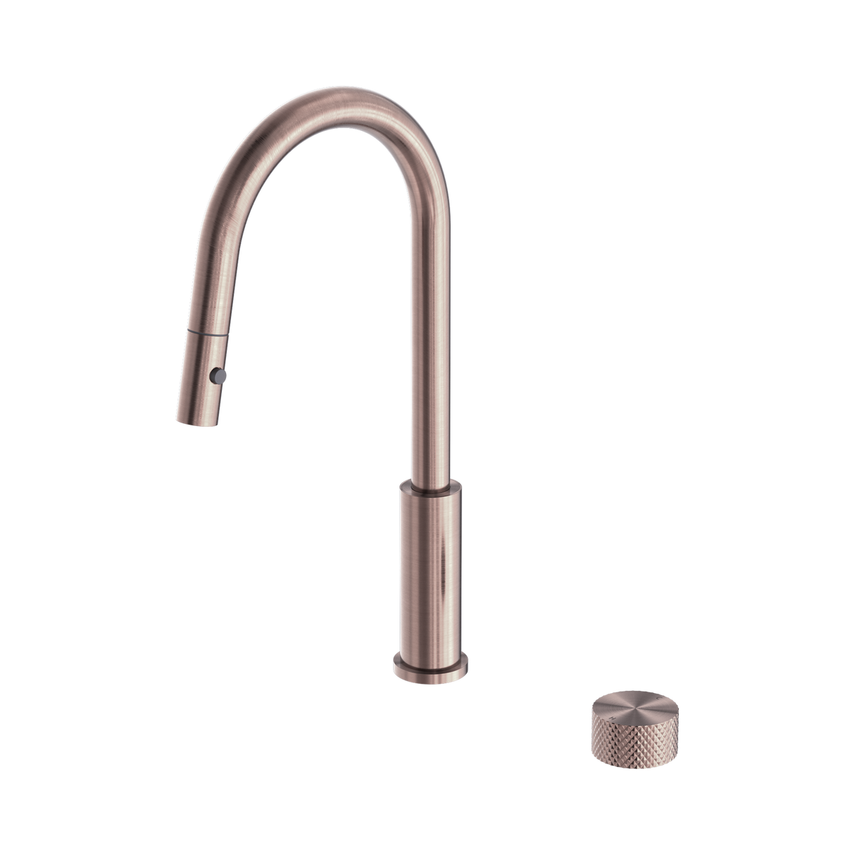 An image of Nero Tapware Opal Progressive Pull Out Kitchen Set Brushed Bronze