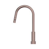 An image of Nero Tapware Opal Progressive Pull Out Kitchen Set Brushed Bronze