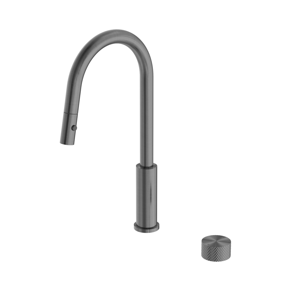 An image of Nero Tapware Opal Progressive Pull Out Kitchen Set Graphite