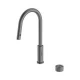 An image of Nero Tapware Opal Progressive Pull Out Kitchen Set Graphite