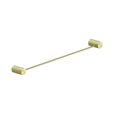 An image of Nero Tapware Opal Single Towel Rail 600mm Brushed Gold