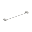 An image of Nero Tapware Opal Single Towel Rail 600mm Brushed Nickel