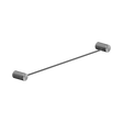 An image of Nero Tapware Opal Single Towel Rail 600mm Graphite