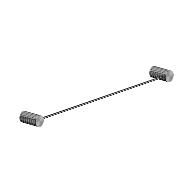 An image of Nero Tapware Opal Single Towel Rail 600mm Graphite