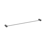 An image of Nero Tapware Opal Single Towel Rail 800mm Graphite