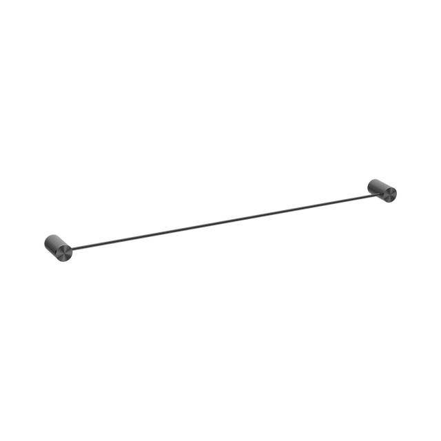 An image of Nero Tapware Opal Single Towel Rail 800mm Graphite