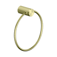 An image of Nero Tapware Opal Towel Ring Brushed Gold