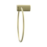 An image of Nero Tapware Opal Towel Ring Brushed Gold