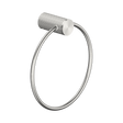 An image of Nero Tapware Opal Towel Ring Brushed Nickel