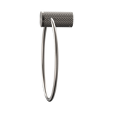 An image of Nero Tapware Opal Towel Ring Brushed Nickel