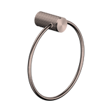 An image of Nero Tapware Opal Towel Ring Brushed Bronze