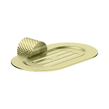 An image of Nero Tapware Opal Soap Dish Holder Brushed Gold