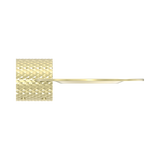 An image of Nero Tapware Opal Soap Dish Holder Brushed Gold