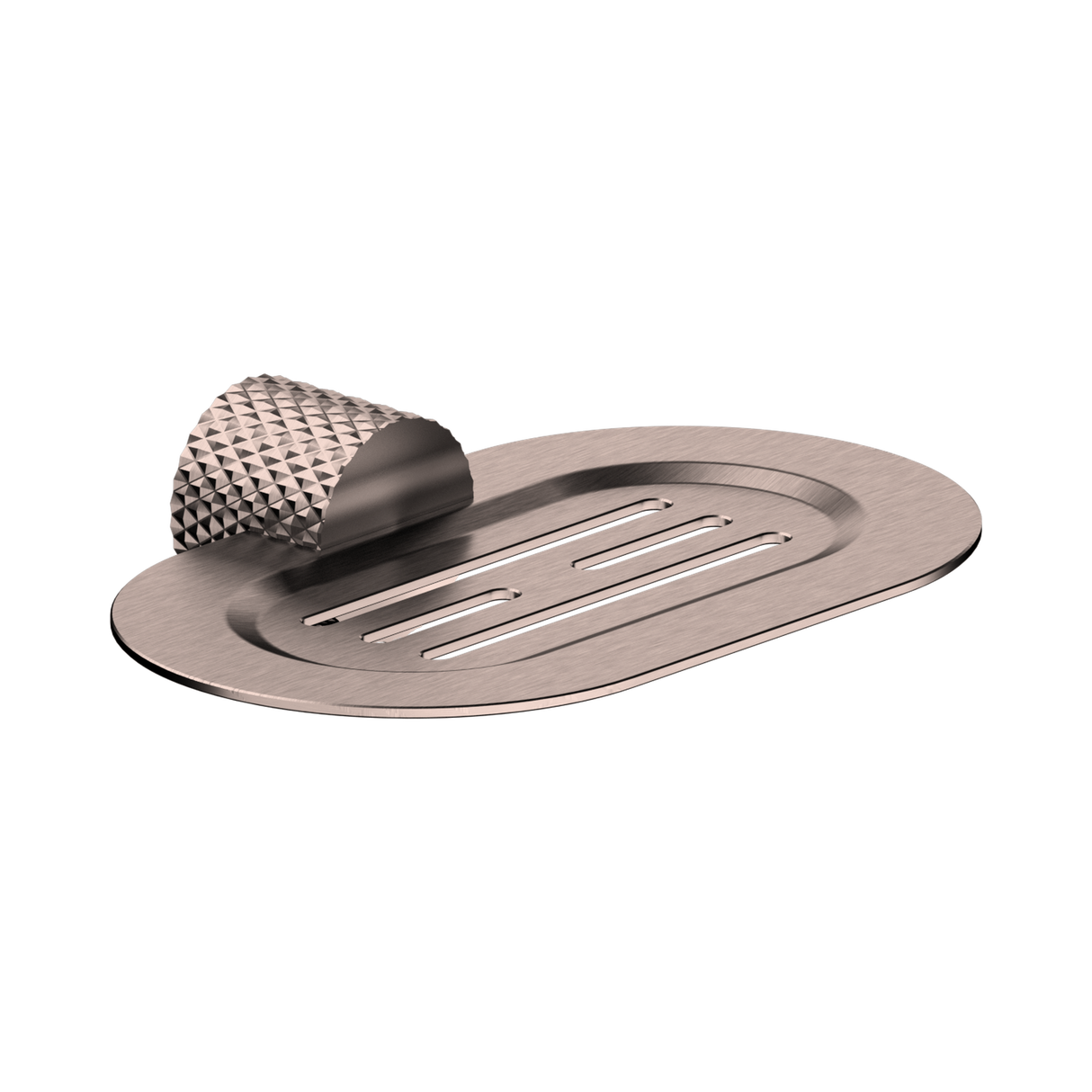 An image of Nero Tapware Opal Soap Dish Holder Brushed Bronze