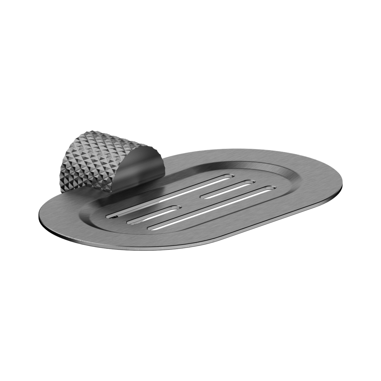 An image of Nero Tapware Opal Soap Dish Holder Graphite