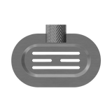 An image of Nero Tapware Opal Soap Dish Holder Graphite