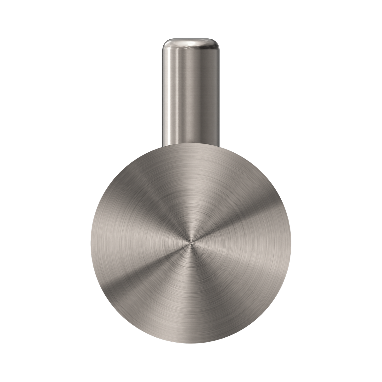 An image of Nero Tapware Opal Robe Hook Brushed Nickel