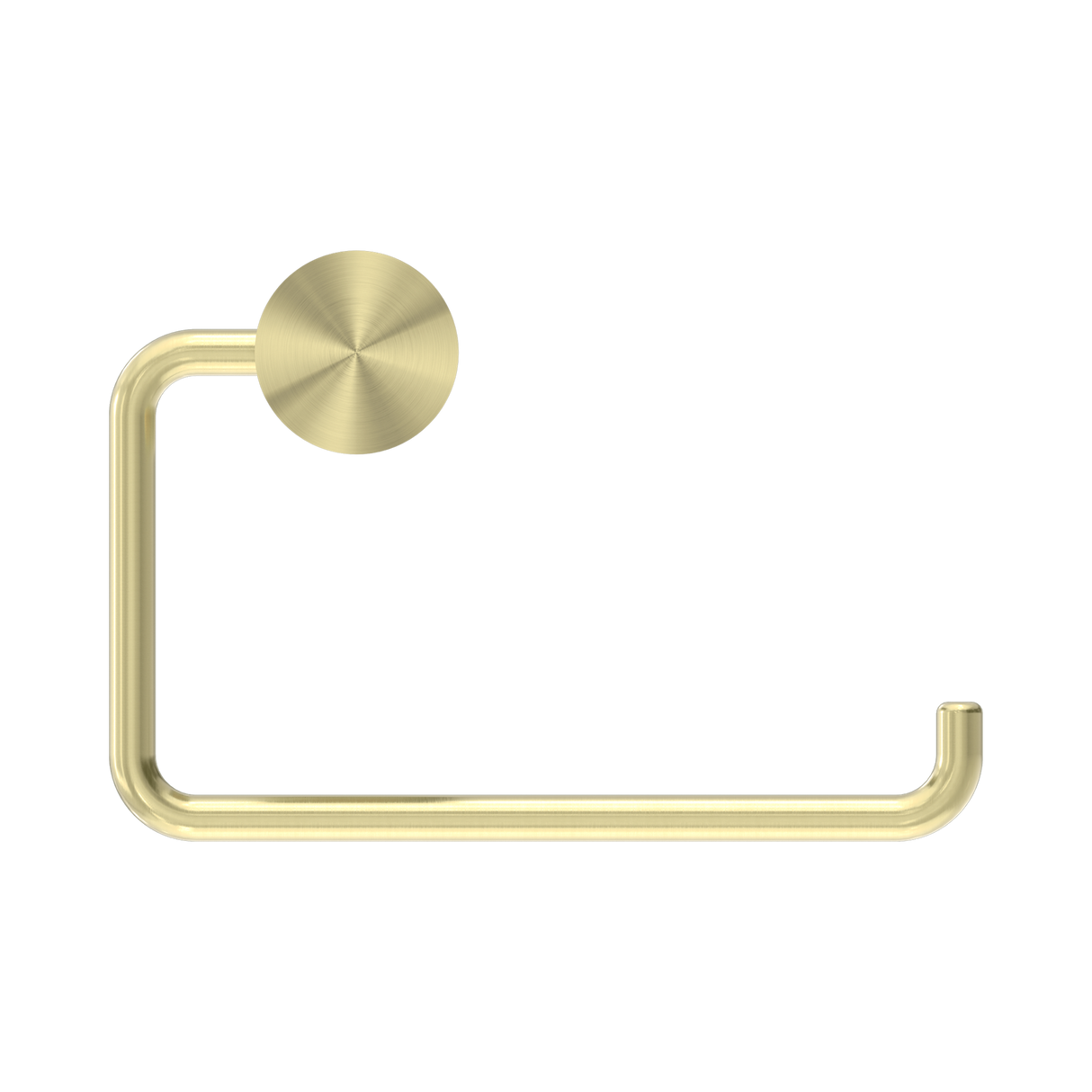 An image of Nero Tapware Opal Toilet Roll Holder Brushed Gold