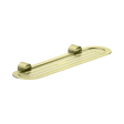 An image of Nero Tapware Opal Metal Shower Shelf Brushed Gold