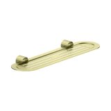 An image of Nero Tapware Opal Metal Shower Shelf Brushed Gold