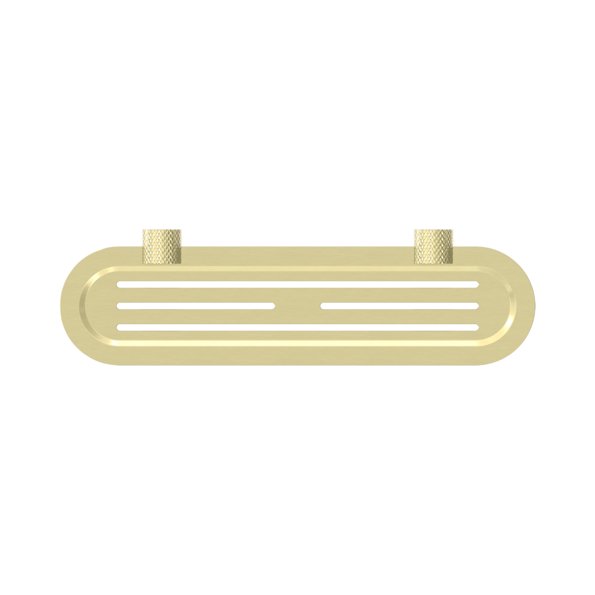 An image of Nero Tapware Opal Metal Shower Shelf Brushed Gold
