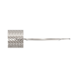 An image of Nero Tapware Opal Metal Shower Shelf Brushed Nickel