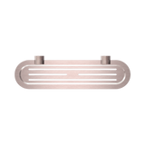 An image of Nero Tapware Opal Metal Shower Shelf Brushed Bronze