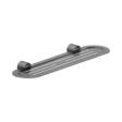 An image of Nero Tapware Opal Metal Shower Shelf Graphite