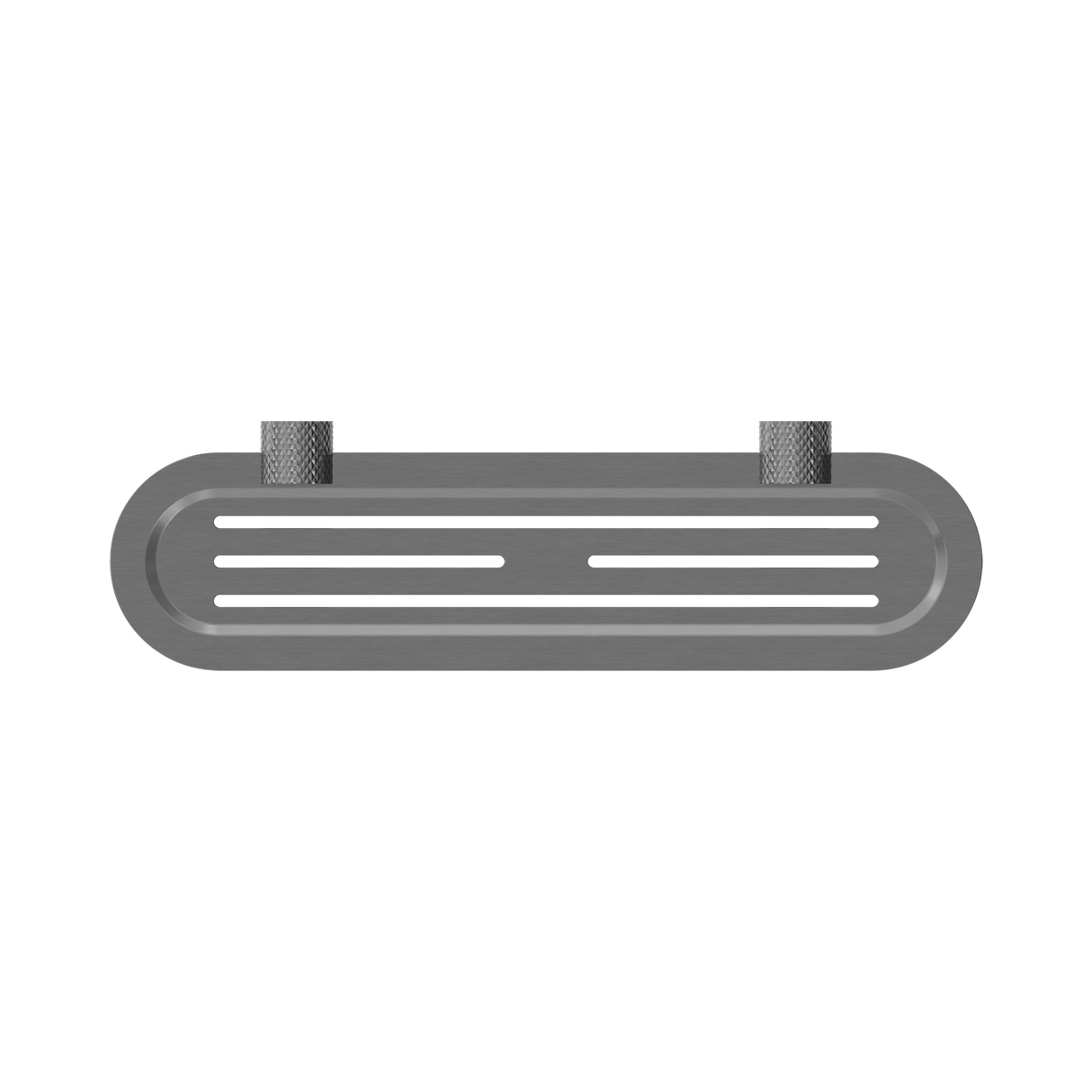 An image of Nero Tapware Opal Metal Shower Shelf Graphite