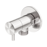 An image of Nero Tapware Mini Cistern Stop Brushed Nickel