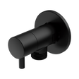 An image of Nero Tapware Mini Cistern Stop Matte Black