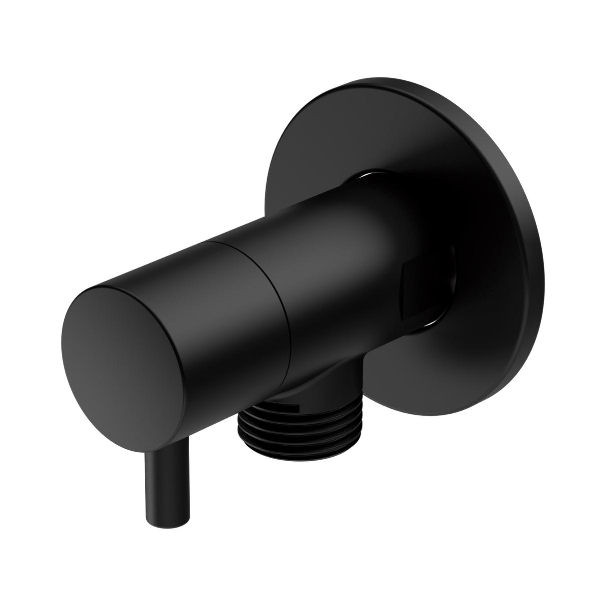 An image of Nero Tapware Mini Cistern Stop Matte Black